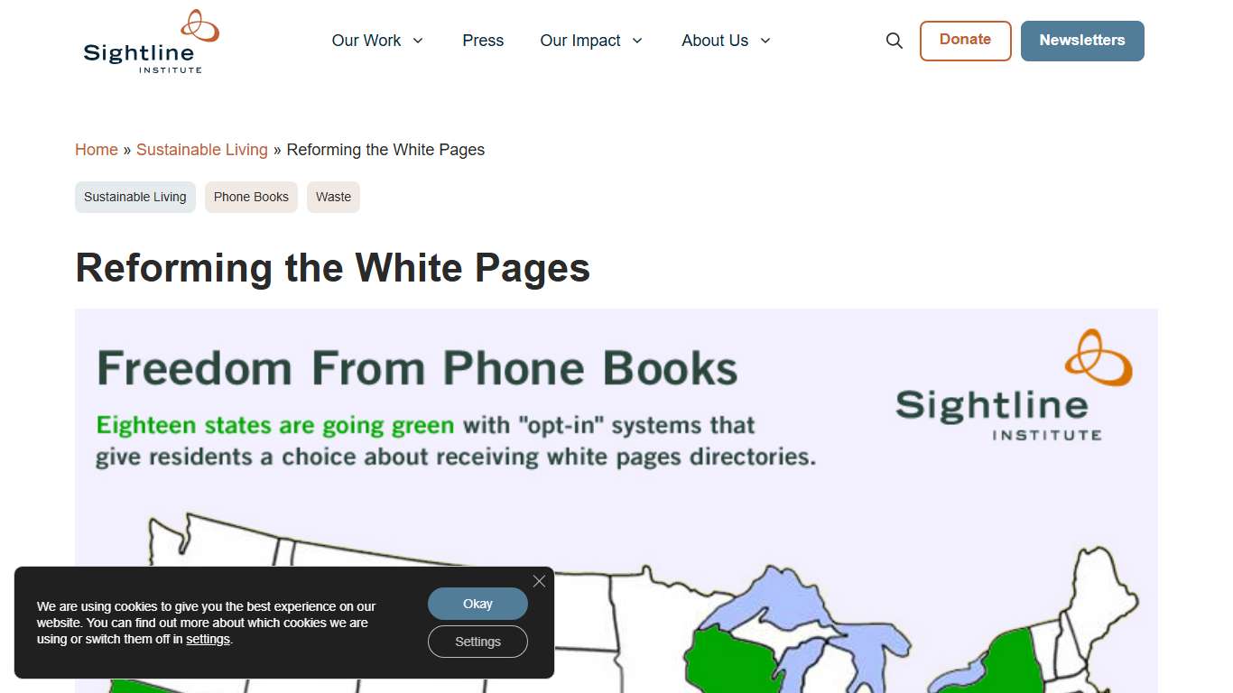 Reforming the White Pages | Sightline Institute